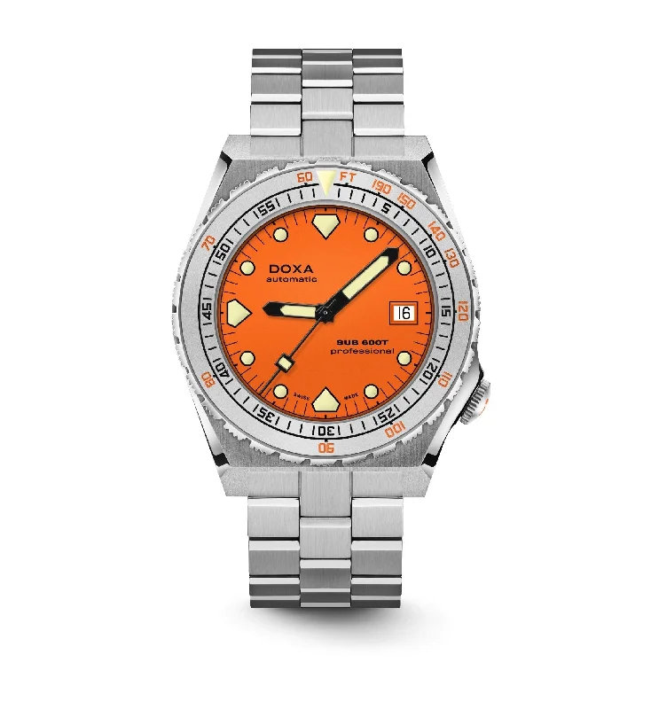 DOXA Sub 600T Professional Stainless Steel Sandblasted - 862.10.351.21-N