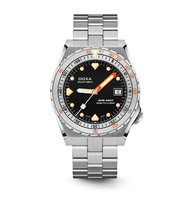 DOXA Sub 600T Sharkhunter Stainless Steel Sandblasted - 862.10.101.20-N