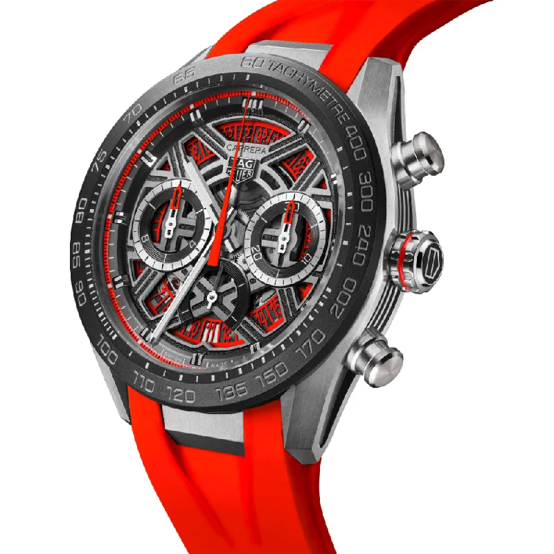 Tag Heuer Carrera Chronograph Extreme Sport Watch - Red