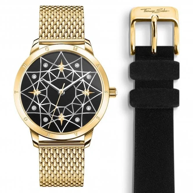 lSpirit Cosmos Starry Sky Gold Watch SET _WA0373-275-203