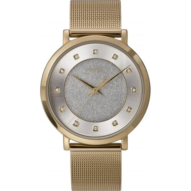 Timex Ladies Celestial Opulence Gold Watch TW2U67100