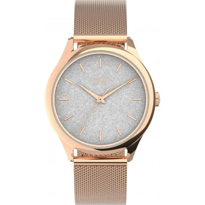 Timex Ladies Celestial Opulence Rose Gold Watch TW2V01400