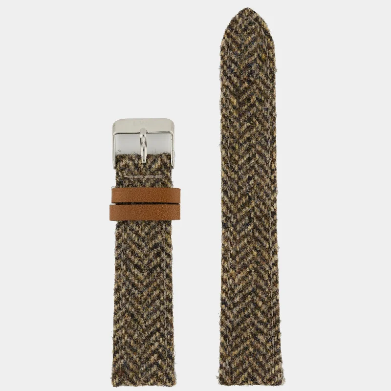 Twill Leather Strap