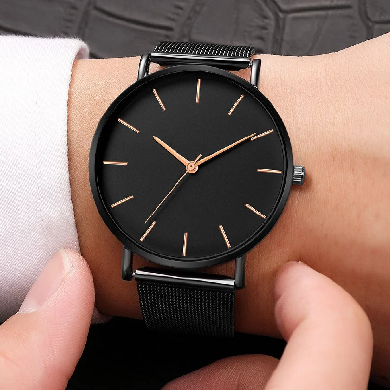 Women Watch Rose Gold Montre Femme 2020 Women's Mesh Belt ultra-thin Fashion Luxury Wrist Watches