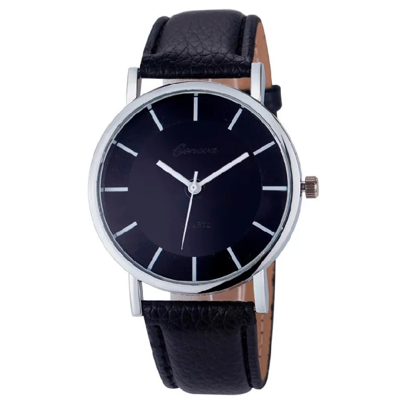 Women's Watches Wristwatch PU Leather Watch Strap Analog Quartz Watch Fashion womens watches Wristwatch for Women Horloge